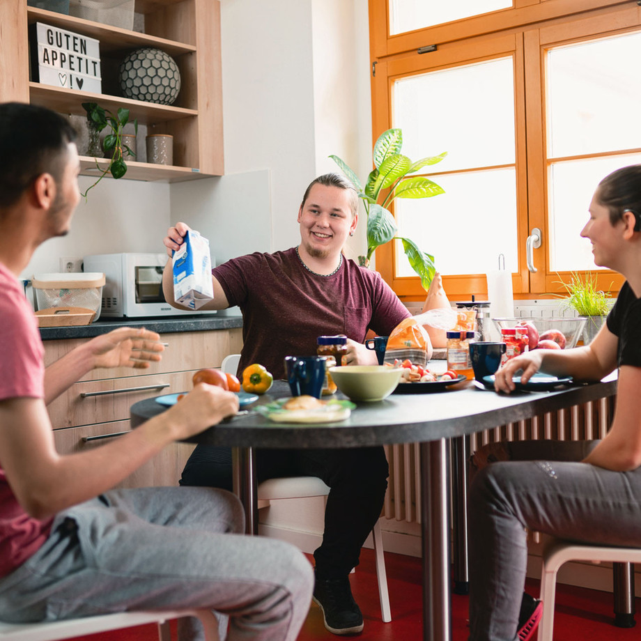 Wohngruppe auf dem Campus des SRH Berufsbildungswerk Dresden