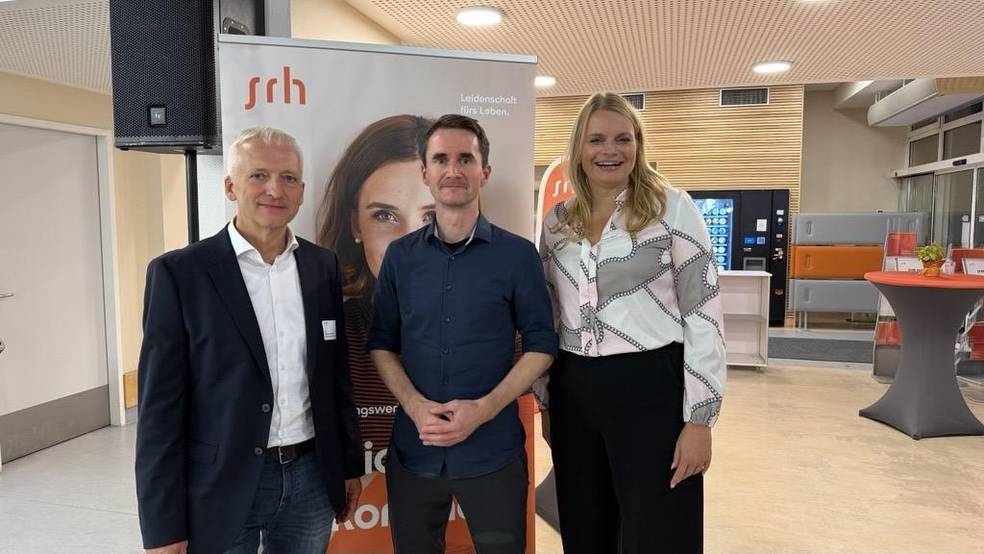 Geschäftsleitung der SRH mit Dr. Henning Beck