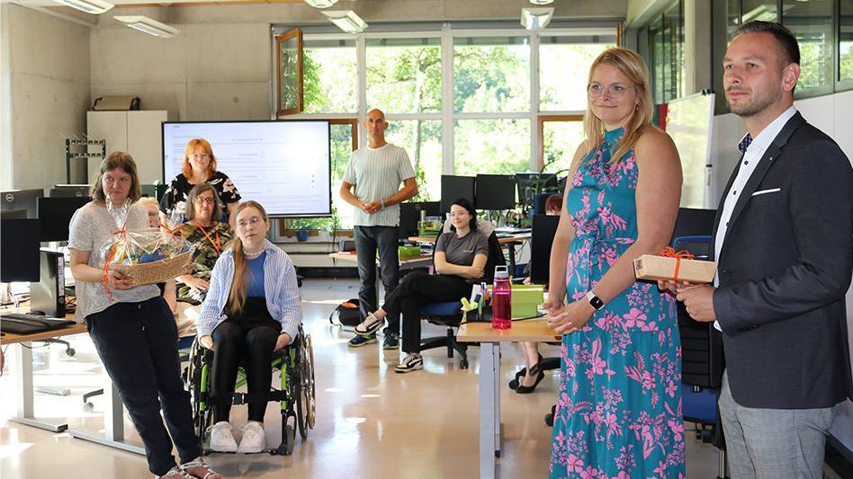 Begrüßung der neuen Auszubildender am SRH BBW Dresden